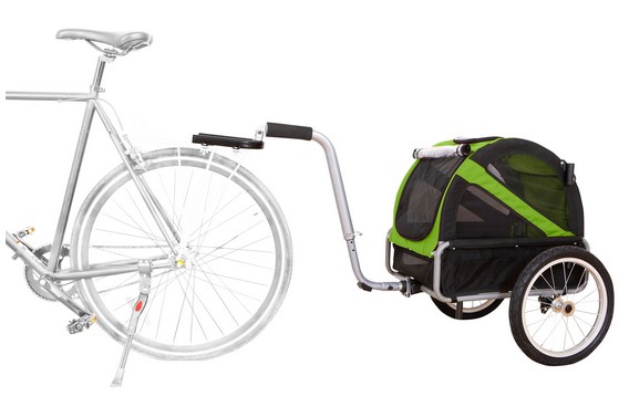 DoggyRide Mini Groen Trekstang bagagedrager DoggyRide Mini Groen Trekstang bagagedrager