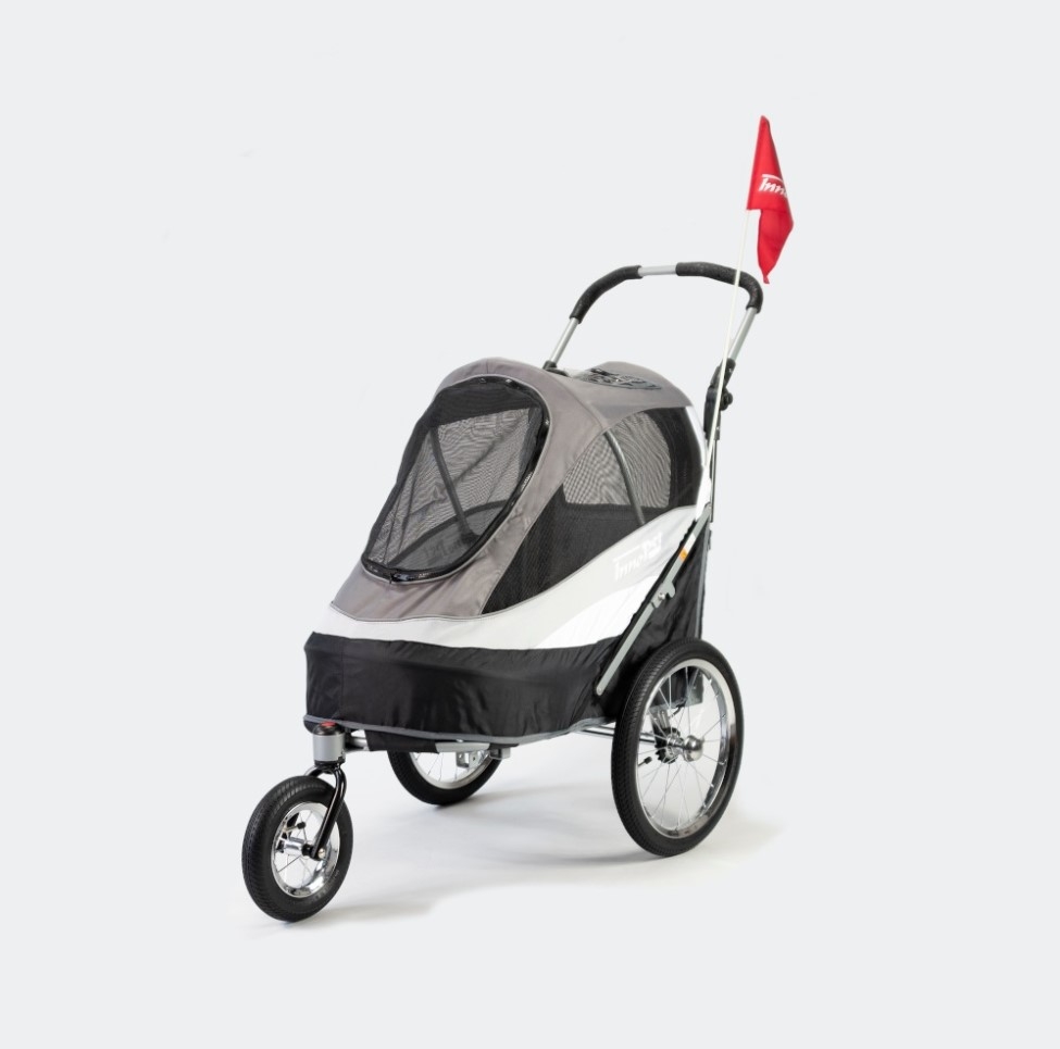 Sporty trailer grijs