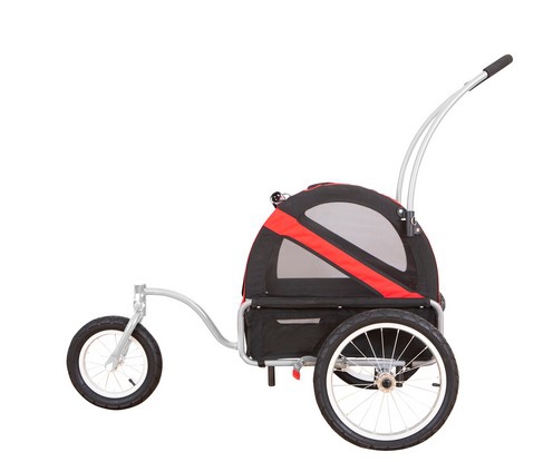 DoggyRide Mini Rood/Zwart Wandel