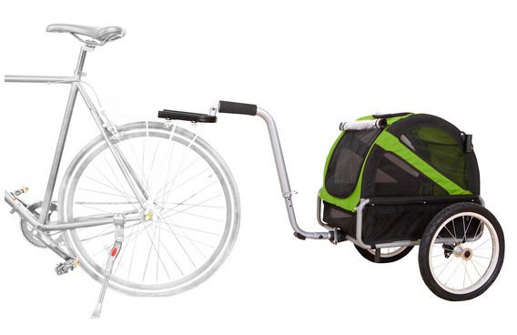 DoggyRide Mini Groen Trekstang bagagedrager