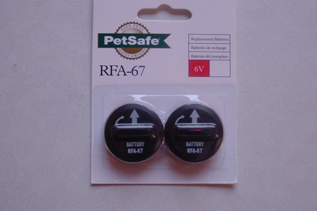Batterij RFA67 blafband/omheining petsafe-97