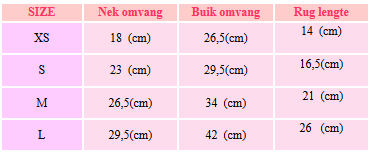 Maattabel Pinkaholic