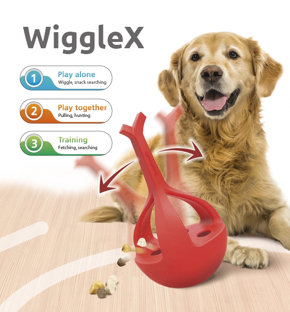WiggleX 3-in-1 dog toy-0