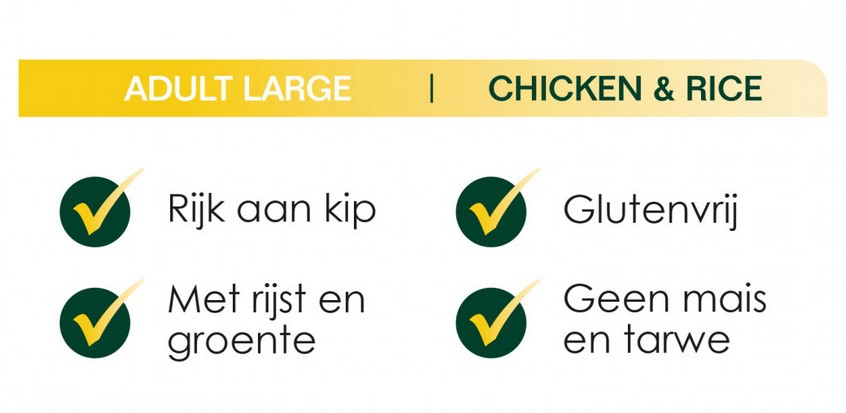 Premium Care Original Adult Large Chicken & Rice 3kg-8345